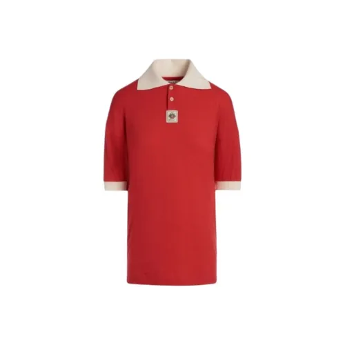 BALLY SS25 Поло Женское Красное