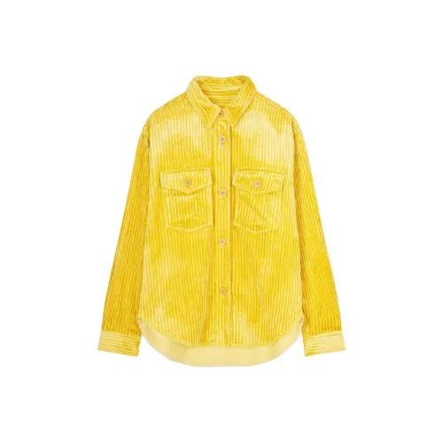 ISABEL MARANT Солнечно-желтые Женские Куртки