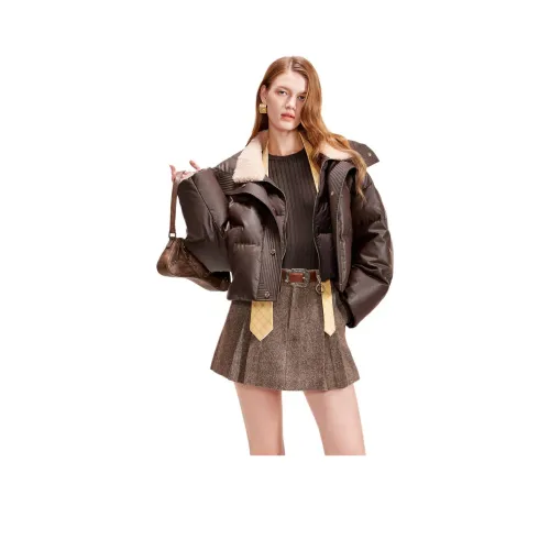 COCOON Пуховик Женские Кофе