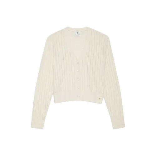 Anine Bing Трикотаж Женский Айвори Белый