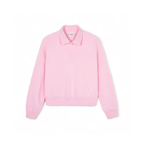 MLB SS24 Cleveland Guardians Толстовка Женская Розовая