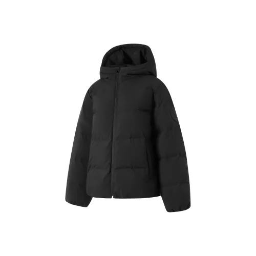 LINING Sports Life Collection Женские пуховые куртки черного цвета