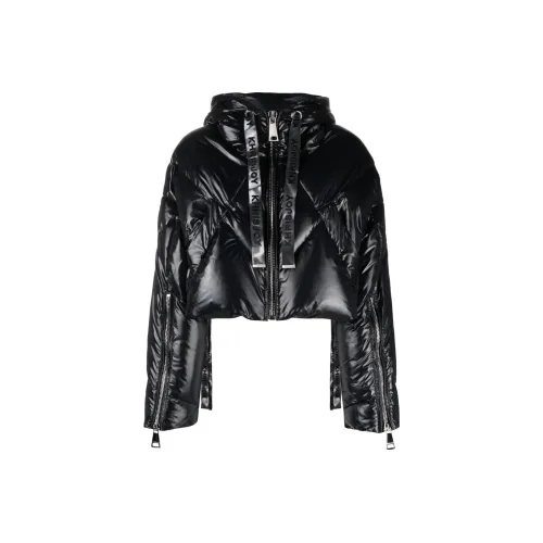 KHRISJOY Черные Женские Пуховики