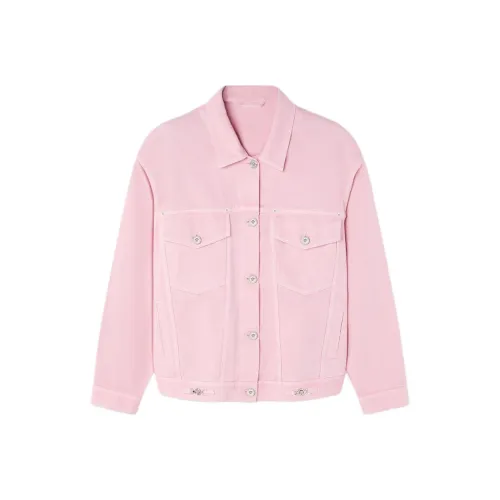 VERSACE Куртки и Пальто Женские Розовые