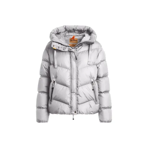 PARAJUMPERS SS24 Пуховик Женская Серебряная Белая