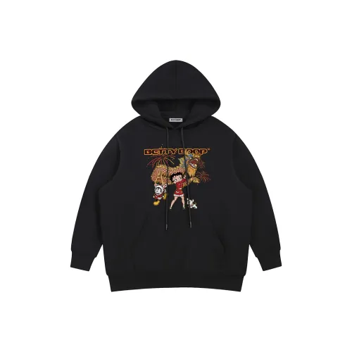 BETTY BOOP Совместный бренд Унисекс Свитшоты