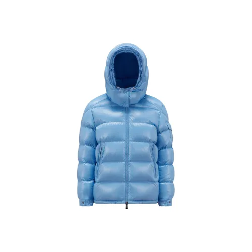 Moncler Mel Series Пудрово-голубой Женские Пуховики