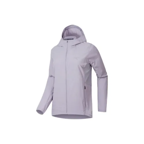 Arcteryx Incendo Hybrid HOODY Куртки Пальто Женские Frost Quartz Purple