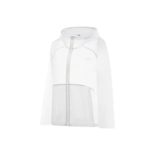 LINING Fitness Series Куртка Женская Белая Человек