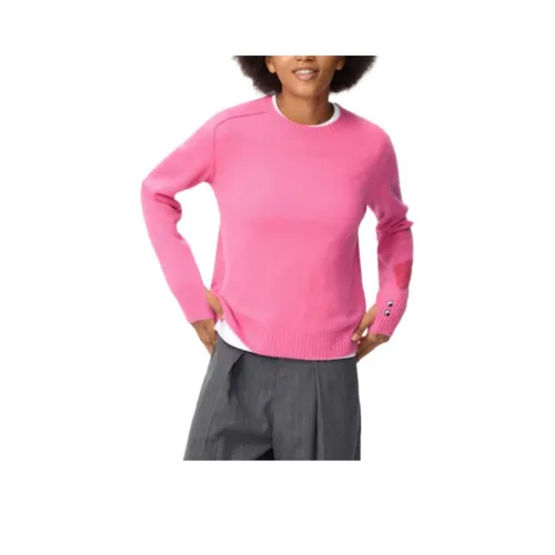 UNIQLO Розовые Женские Кашемировые Свитеры