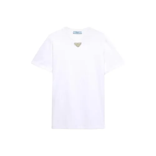 PRADA Белые Женские T-рубашки