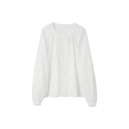 3COLOUR Рубашка Женская Облачный Белый