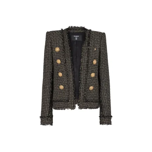 BALMAIN Черные Женские Куртки