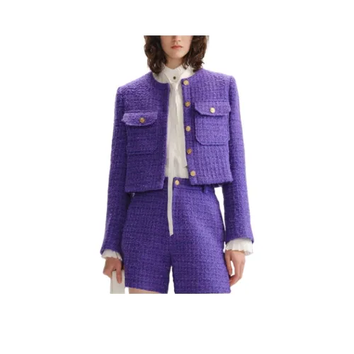 KARL LAGERFELD Куртки и Пальто Женские Фиолетовые