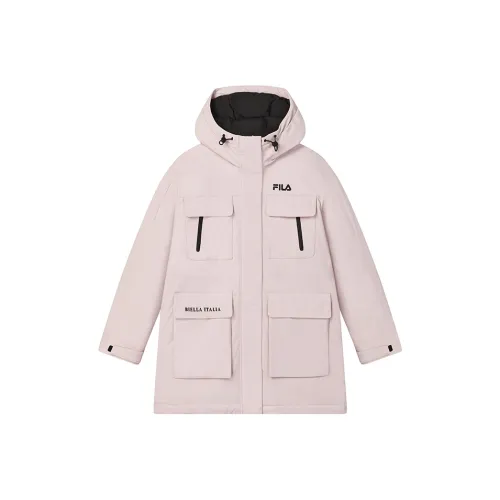 FILA ORIGINALE Дымчатый фиолетовый Лотосовый корень Пудра Женские Пуховые куртки