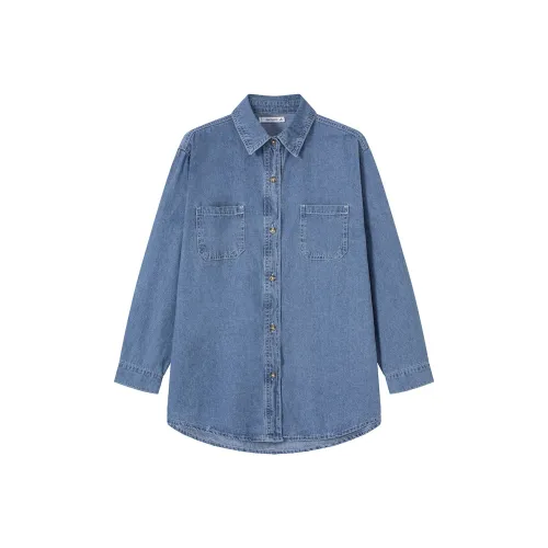 JEANSWEST Светло-синие женские рубашки