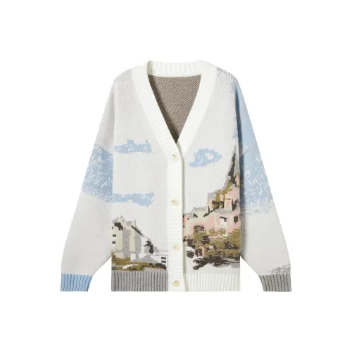 DIALOGUE x MONAI LIANMINGKUAN Трикотаж Женский Архитектура Жаккард