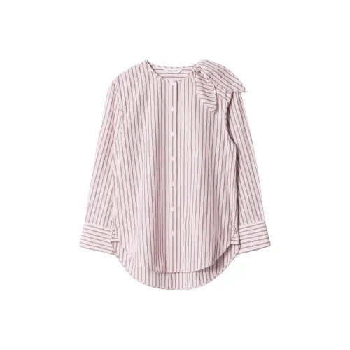 Other Stories Рубашка Женская Бежевая в Полоску