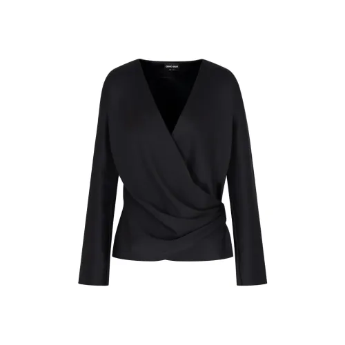 Giorgio Armani Черные Женские Рубашки