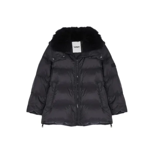 Yves Salomon Пуховик Женский Черный