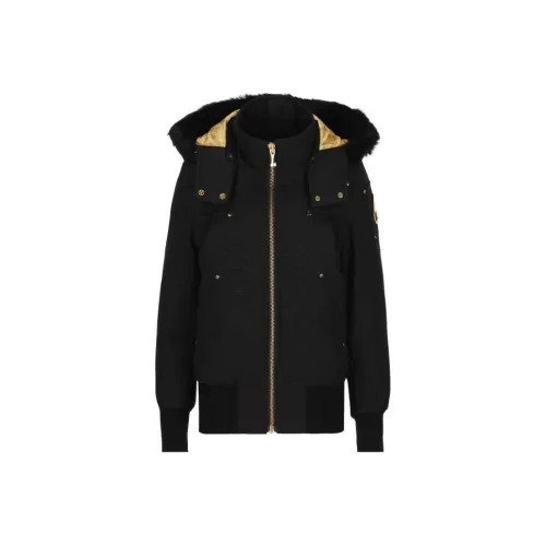 Moose Knuckles Пуховик Пальто Женское Черное