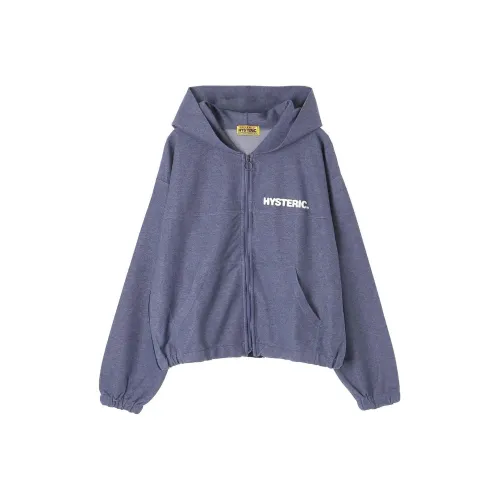 HYSTERIC GLAMOUR SS24 Свитшот Женский Морской Синий