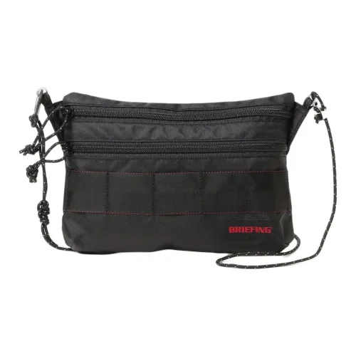 BEAMS BRIEFING Коллаборация Нейлоновая Сумка через плечо Стандартная Женская Черная Оливково-зеленая Саксонский Синий