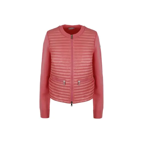 Moncler Розовый Женский Пуховик