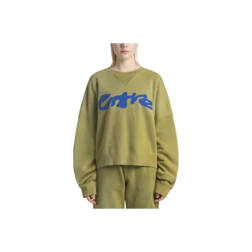 Entire Studios Свитшот Женский Серый Желтый