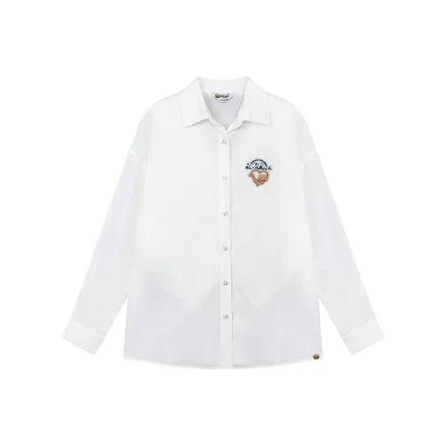 B.Duck Экрю Женские Рубашки