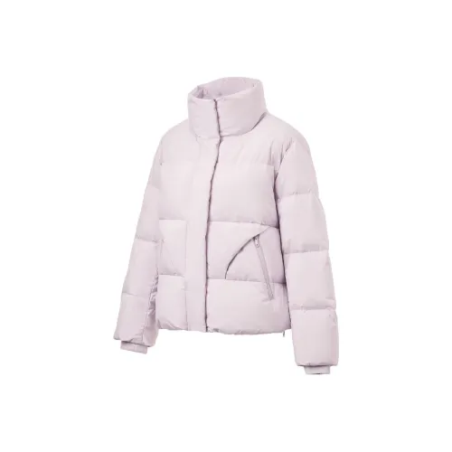 LINING Fitness series Шелк Фиолетовый Женские Пуховые Куртки