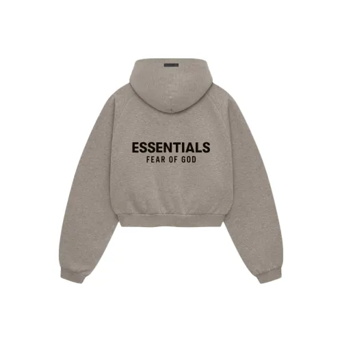Fear of God Essentials Темно-пыльно-серый/Вересковый серый Женские Свитшоты