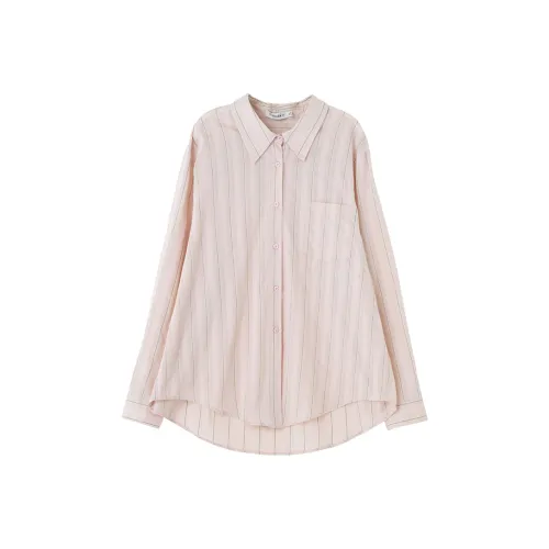 SOON FLOWER Розовые Женские Рубашки