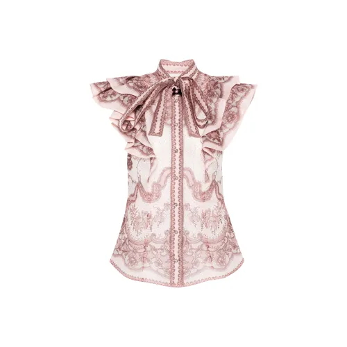 Zimmermann Розовые Женские Рубашки