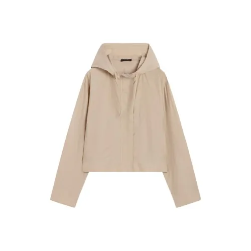 THEORY Куртки Пальто Женские Мягкие Золотые