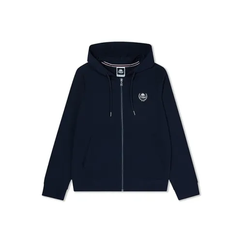 KAPPA Полночный синий Черный 906 Женские Свитшоты