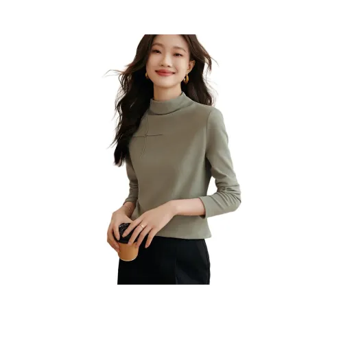 Mo Han Yi Mei Трикотаж Женский Гороховый Зеленый