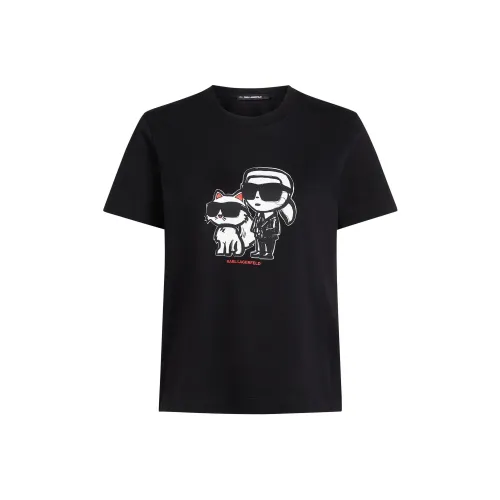 Karl Lagerfeld T-Shirt Женская Черная