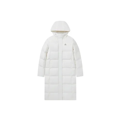 PEAK Пуховик Женский Natural Белый