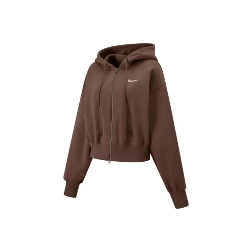 Nike Sportswear FW25 Куртки и пальто Женские Светлый кофейный