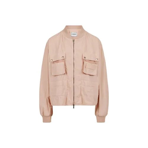 Цвет айсберга Куртки Пальто Женские Розовый