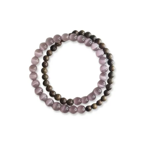 LuluCanaan Стекло Кошачий глаз Браслеты Унисекс