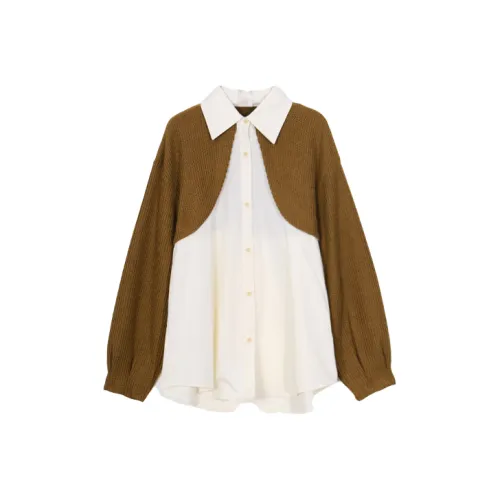 SETIROM Рубашка Женская Горчично-желтая