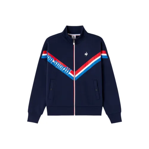 Le Coq Sportif Куртки и Пальто Женские Темно-Синий
