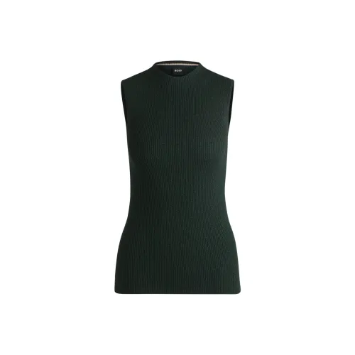 HUGO BOSS Зеленый Женский Трикотаж