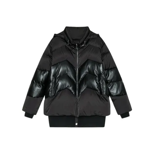 DKNY Черные Женские Пуховики