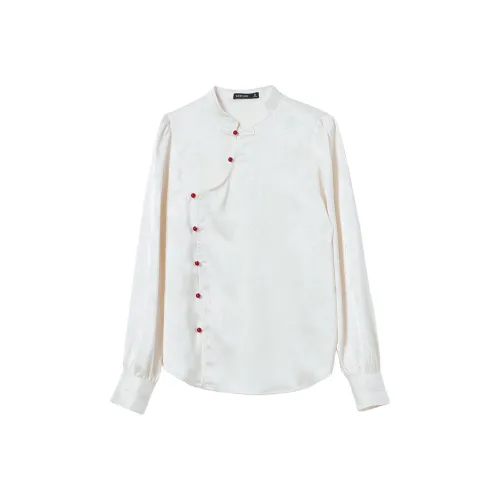 WESTLINK Абрикос Женские Рубашки