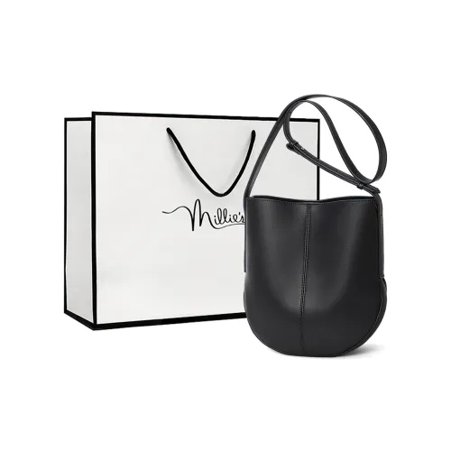 MILLIE'S Сумка через плечо из коровьей кожи сумка на плечо обычная женская черный экрю