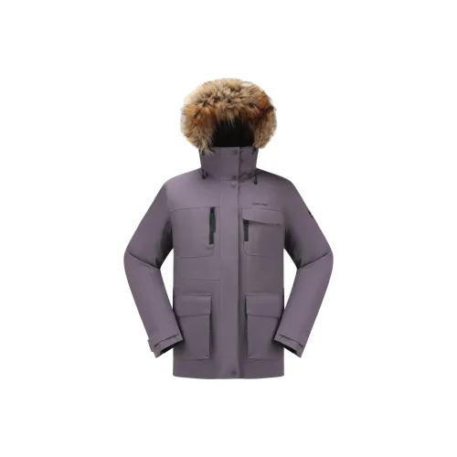 DECATHLON SH900 QUECHUA Пуховик Женский Светло-фиолетовый