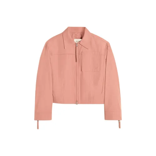 HOLZWEILER SS24 Куртки Пальто Женские Светло-Красный